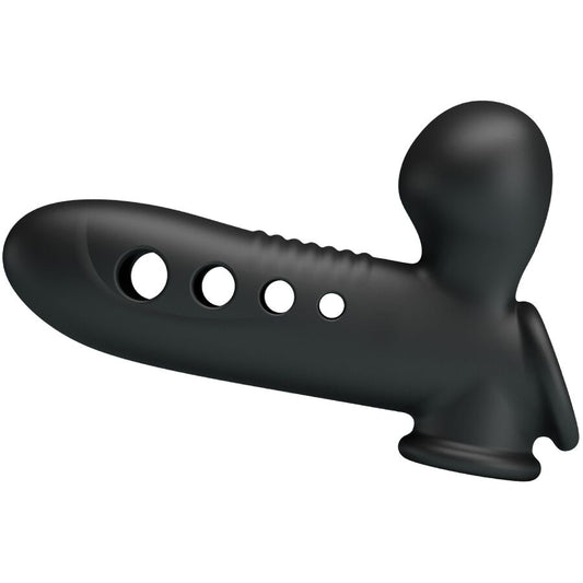PRETTY LOVE - FUNDA PARA PENE CON BOLSA DE AIRE NEGRA