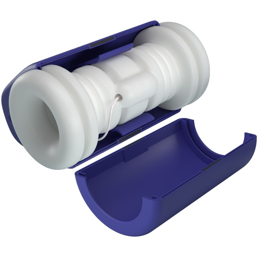 PRETTY LOVE - DJ LADY MASTURBADOR MASCULINO CON VIBRACIÓN 5 AJUSTES MORADO