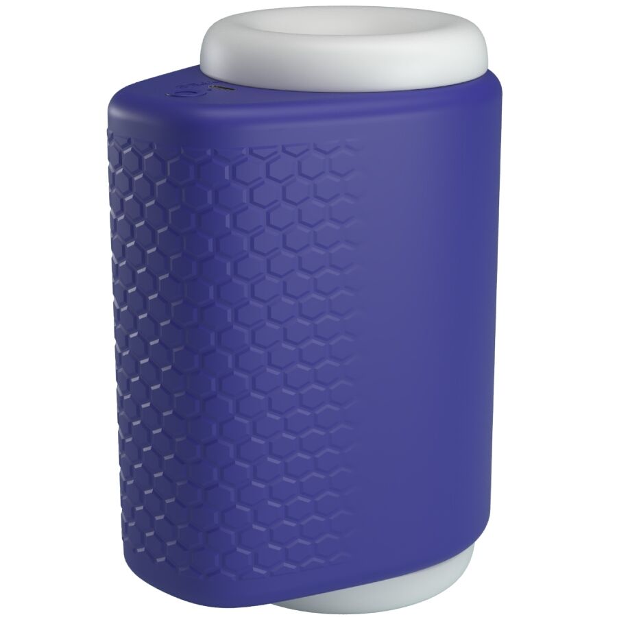 PRETTY LOVE - DJ LADY MASTURBADOR MASCULINO CON VIBRACIÓN 5 AJUSTES MORADO