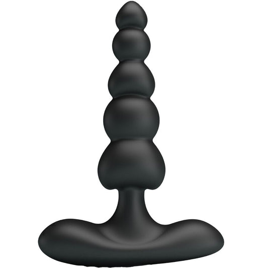 PRETTY LOVE - VIBRADOR ANAL SIDNEY 10 VIBRACIONES NEGRO