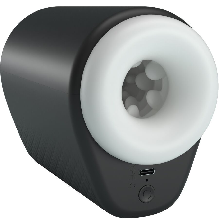 PRETTY LOVE - DJ GIRL MASTURBADOR MASCULINO CON VIBRACIÓN 5 AJUSTES NEGRO