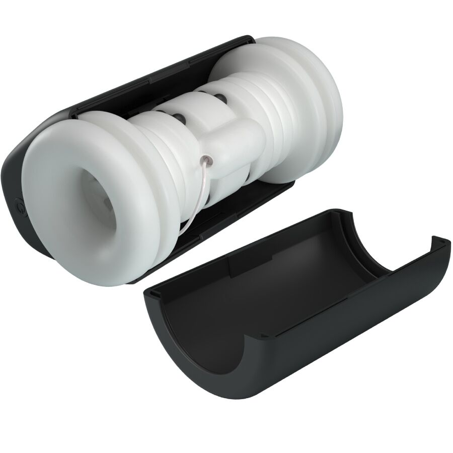 PRETTY LOVE - DJ GIRL MASTURBADOR MASCULINO CON VIBRACIÓN 5 AJUSTES NEGRO