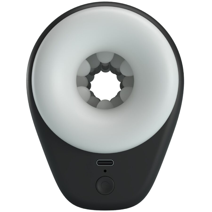 PRETTY LOVE - DJ GIRL MASTURBADOR MASCULINO CON VIBRACIÓN 5 AJUSTES NEGRO