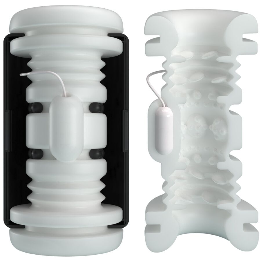 PRETTY LOVE - DJ GIRL MASTURBADOR MASCULINO CON VIBRACIÓN 5 AJUSTES NEGRO