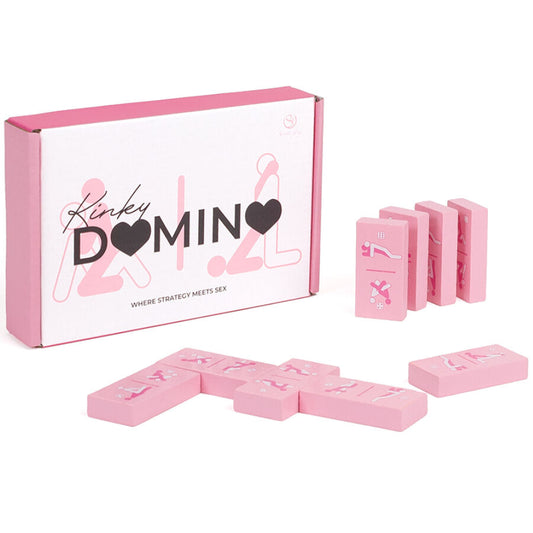 SECRETPLAY - JUEGO DE DOMINÓ DE MADERA KINKY
