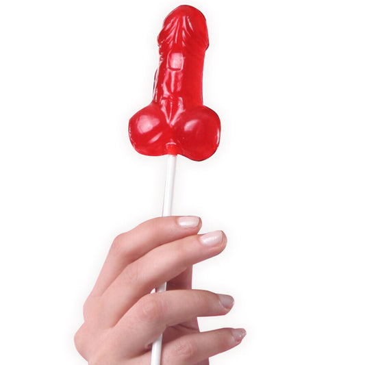 SECRETPLAY - GOMITAS DE PENE CON PULVERIZADOR DE FRESA