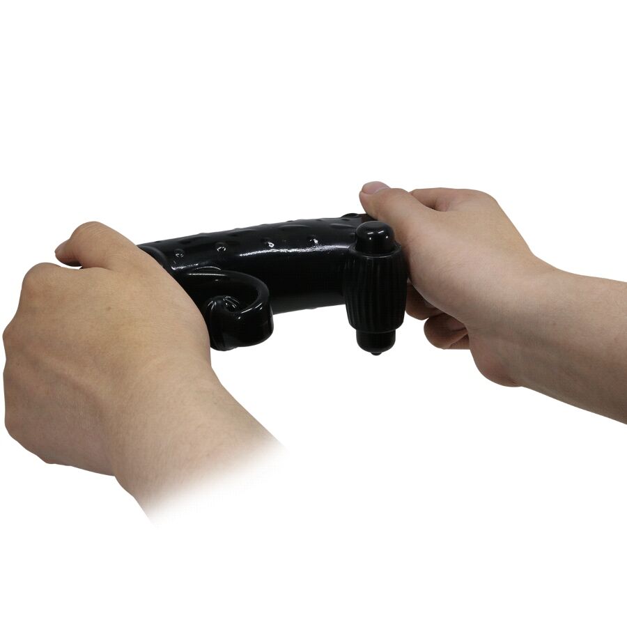 ROMANCE - VIBRATING PENIS SLEEVE BLACK