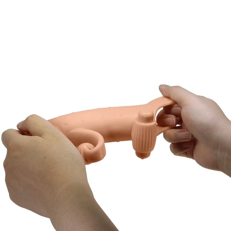 ROMANCE - VIBRATING PENIS SLEEVE NATURAL