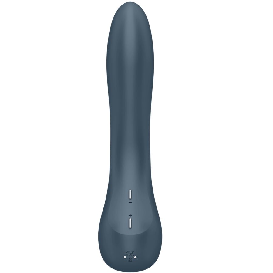 SATISFYER - VIBRATEUR G-SPOT WAVE 4 PROGRAMME 12 VIBRATIONS GRIS FONCÉ