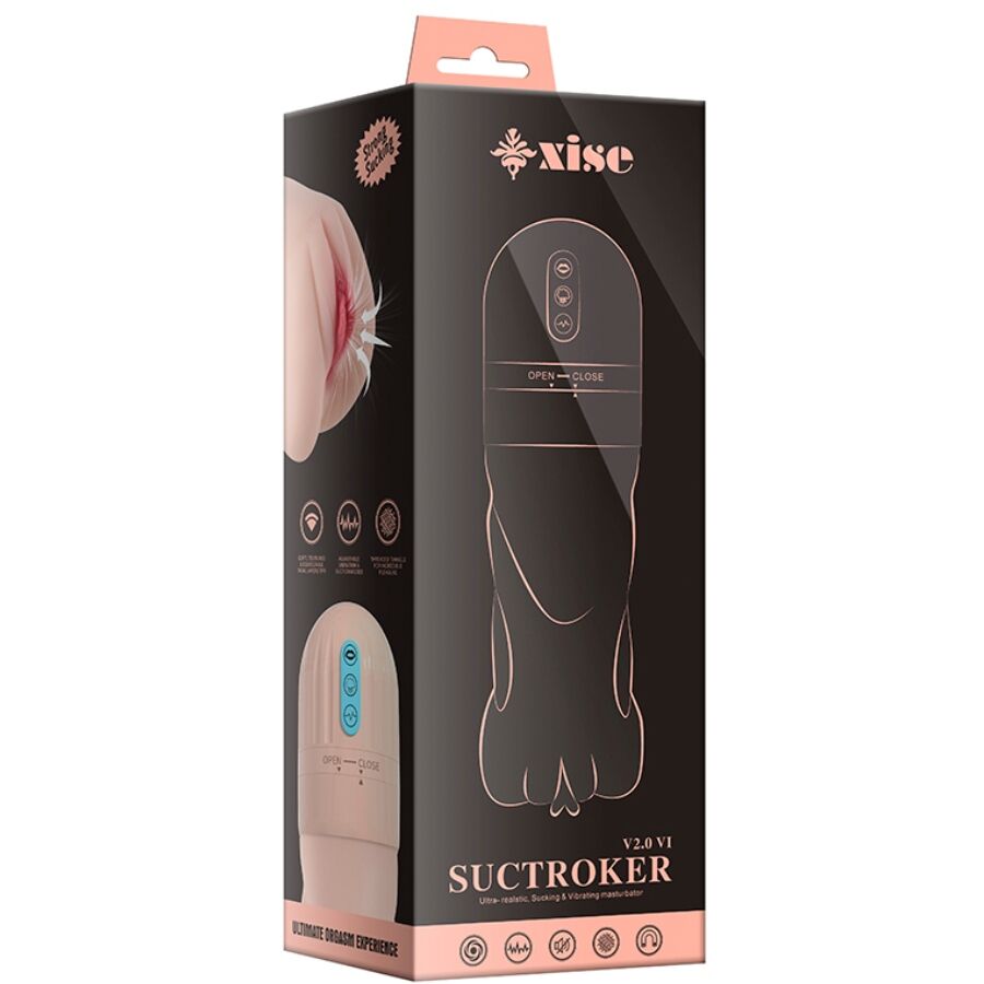 XISE - SUCTROKER V2.0 VI VAGINA MASTURBATOR WITH VIBRATION