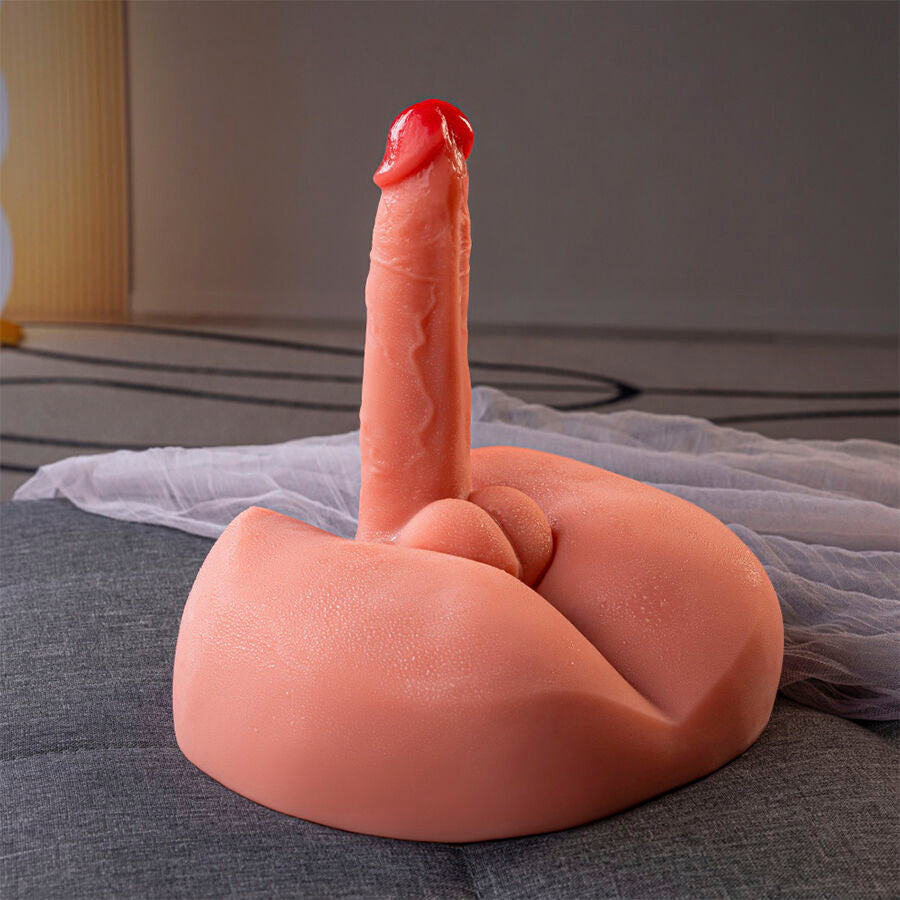 XISE - HONEY REALISTIC DILDO MASTURBATOR WITH VIBRATION 25 CM