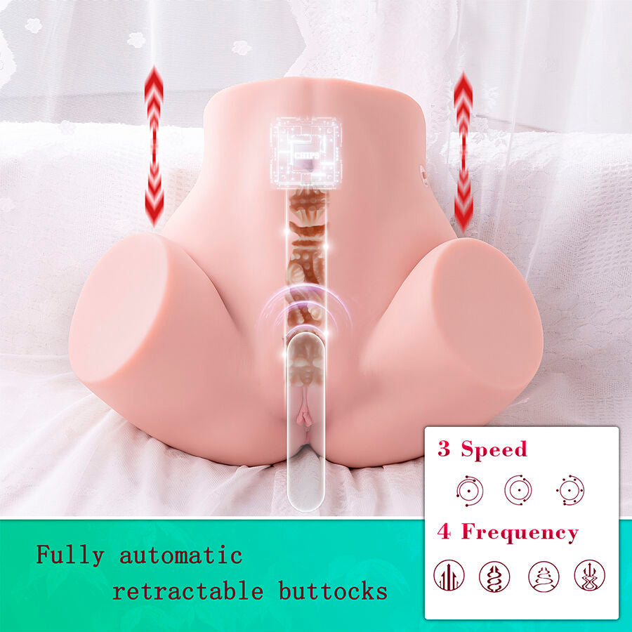 XISE - MARISA MULTIPOSITION REALISTIC VAGINA  MASTURBATOR WITH THRUSTING