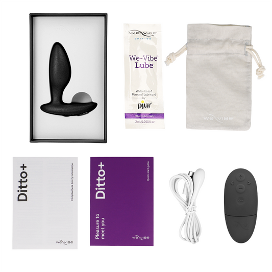 WE-VIBE - VECTOR+ MASSEUR DE PROSTATE NOIR