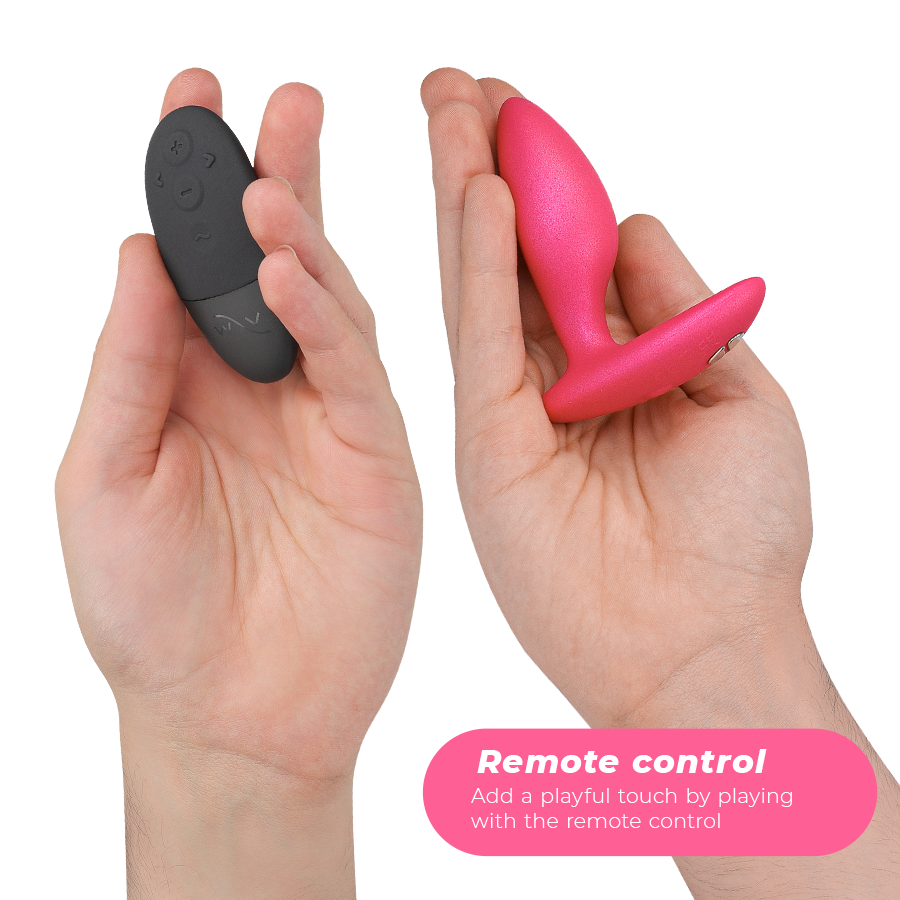 WE-VIBE - DITTO+ VIBRADOR ANAL PLUG ROSA