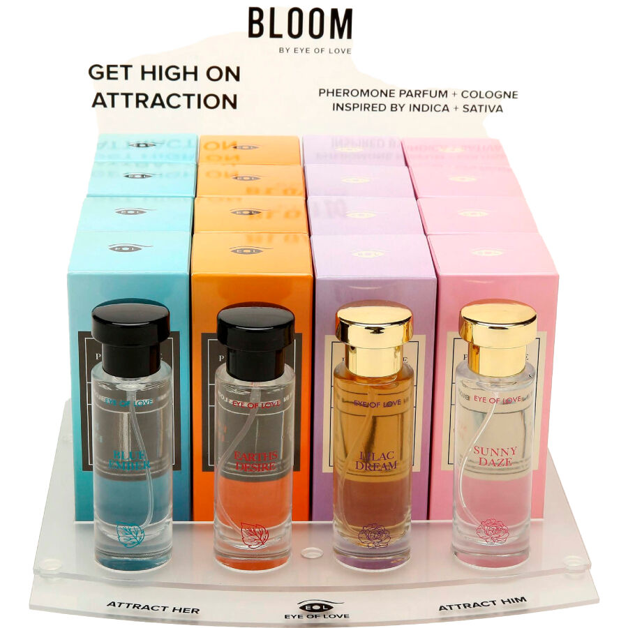 EYE OF LOVE - BLOOM DISPLAY 4X6 PERFUMES 10 ML