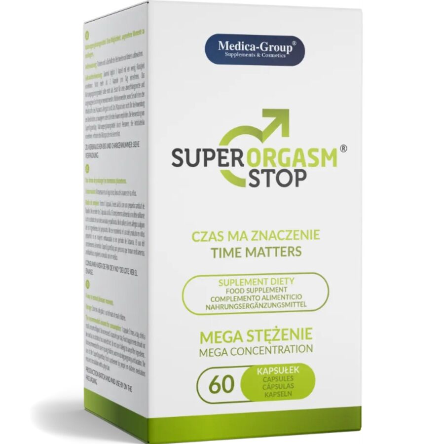MEDICA GROUP - SUPER ORGASM STOP DELAY FOR MEN 60 CAPSULES