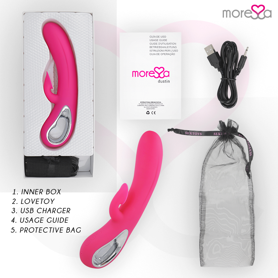 MORESSA - DUSTIN PREMIUM SILICONE RECHARGEABLE