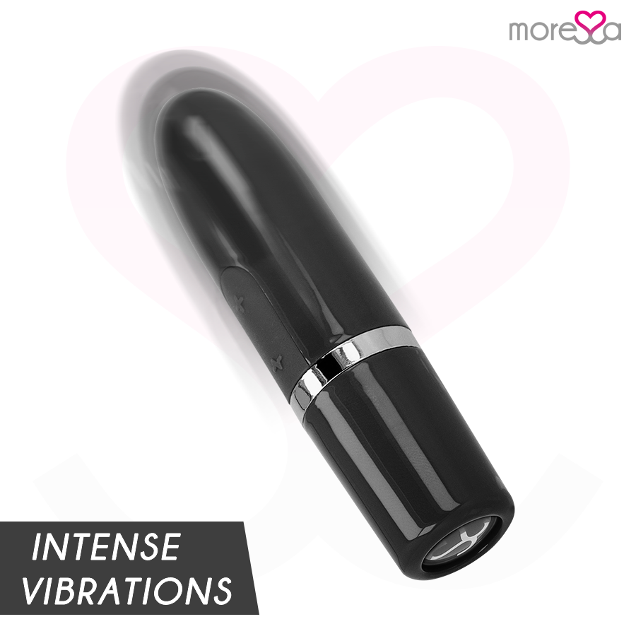 MORESSA - VIBRADOR ESTIMULADOR IVY DE VIAJE NEGRO