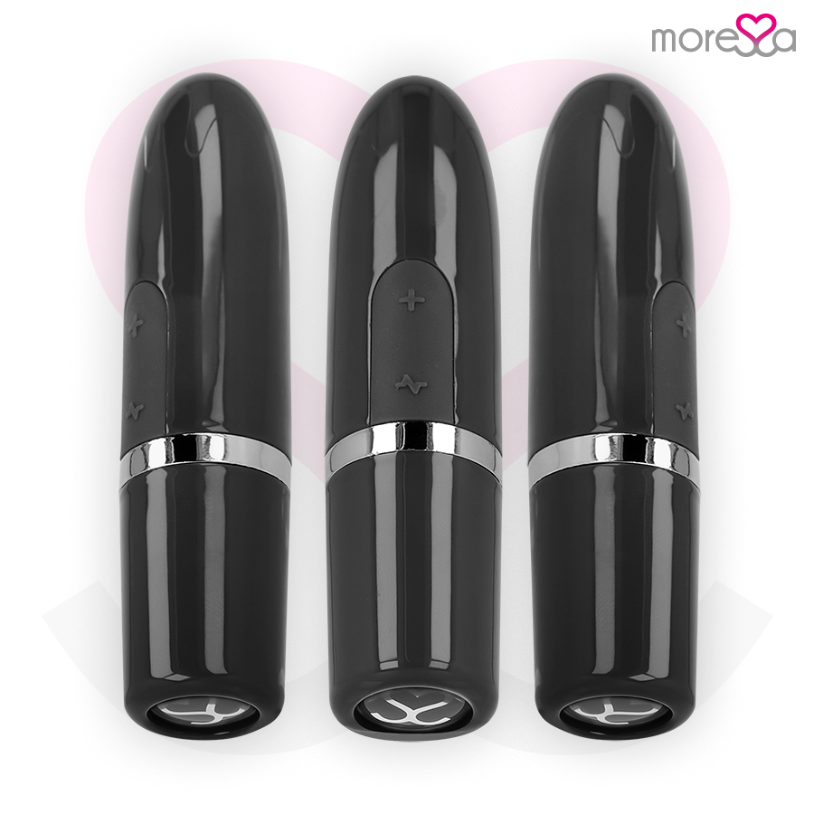 MORESSA - VIBRADOR ESTIMULADOR IVY DE VIAJE NEGRO