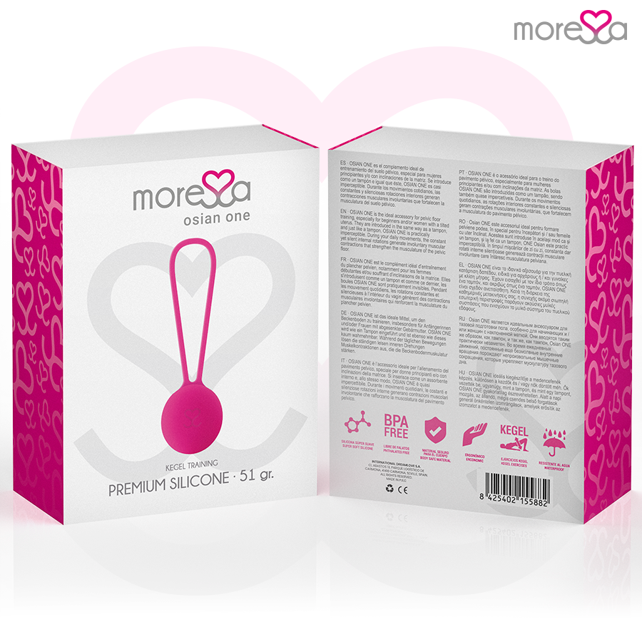 MORESSA - OSIAN ONE PREMIUM SILICONA ROSA