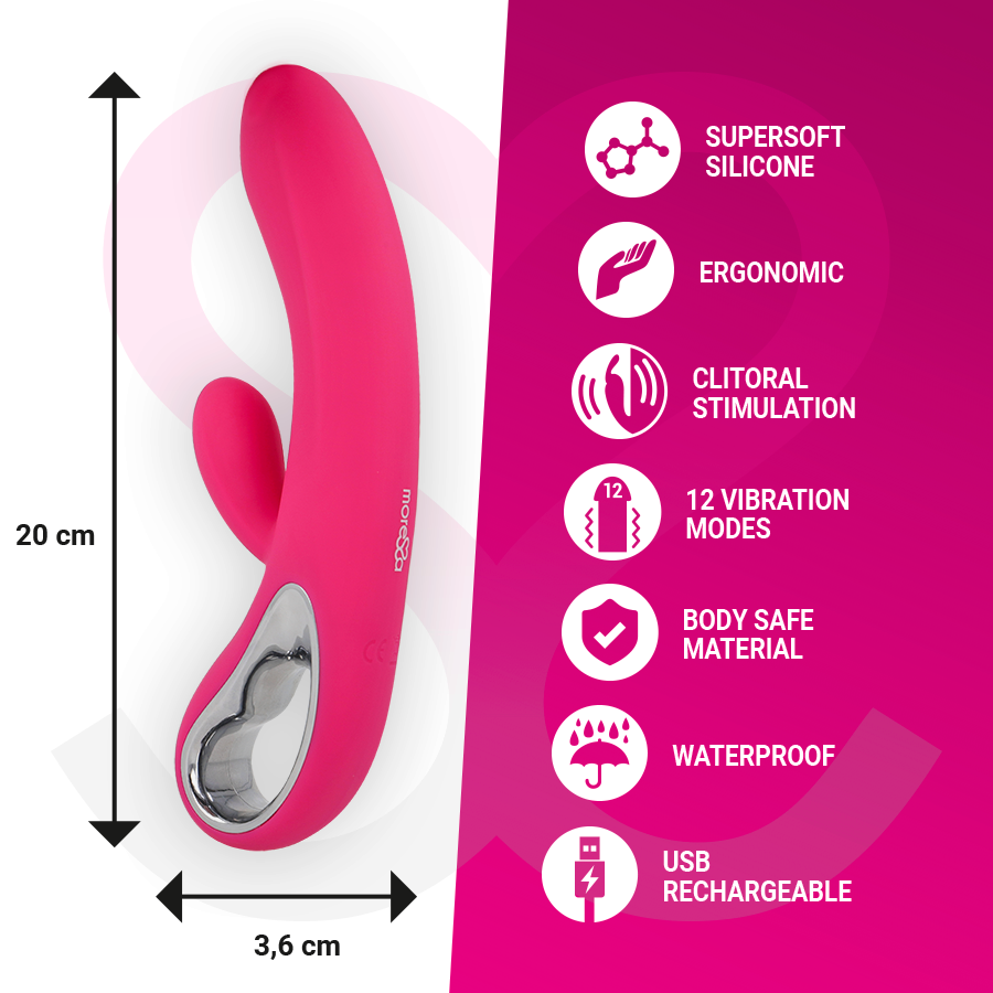 MORESSA - TROY PREMIUM SILICONE RECHARGEABLE