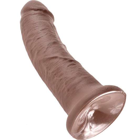 KING COCK - 8 GODES MARRON 20,3 CM