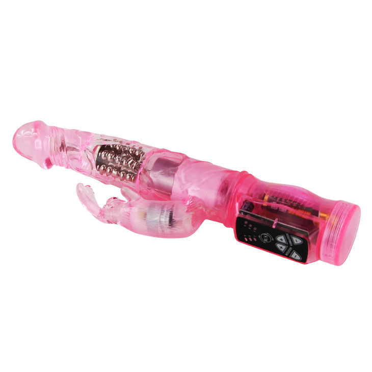BAILE - MINI ROTADOR SUPERESTIMULADOR CONEJO ROSA