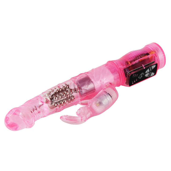 BAILE - MINI ROTADOR SUPERESTIMULADOR CONEJO ROSA