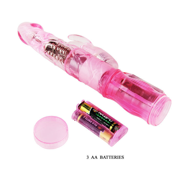 BAILE - MINI ROTADOR SUPERESTIMULADOR CONEJO ROSA