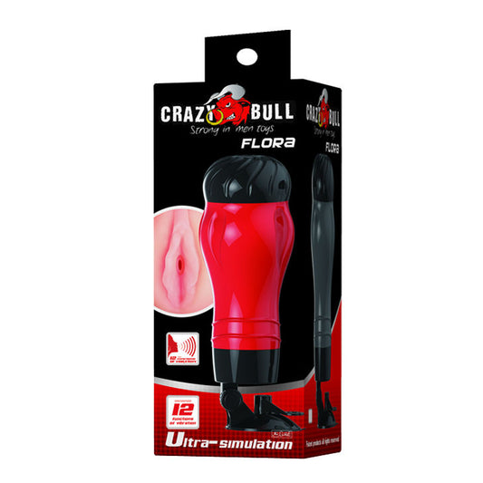 CRAZY BULL - FLORA VAGIN AVEC BASE DE MASTURBATEUR VOCAL