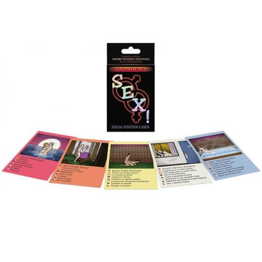 KHEPER GAMES - ¡SEXO AVENTURERO! JUEGO DE CARTAS