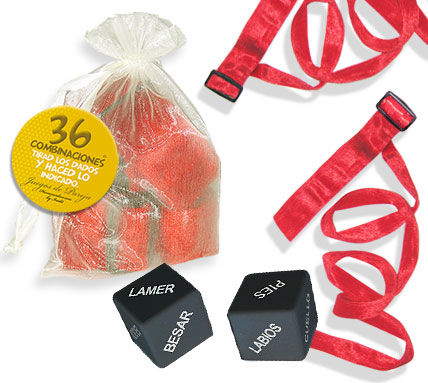 INEDIT - BOLSA DE EQUIPO CON LAZOS DE ORGANZA ROJOS
