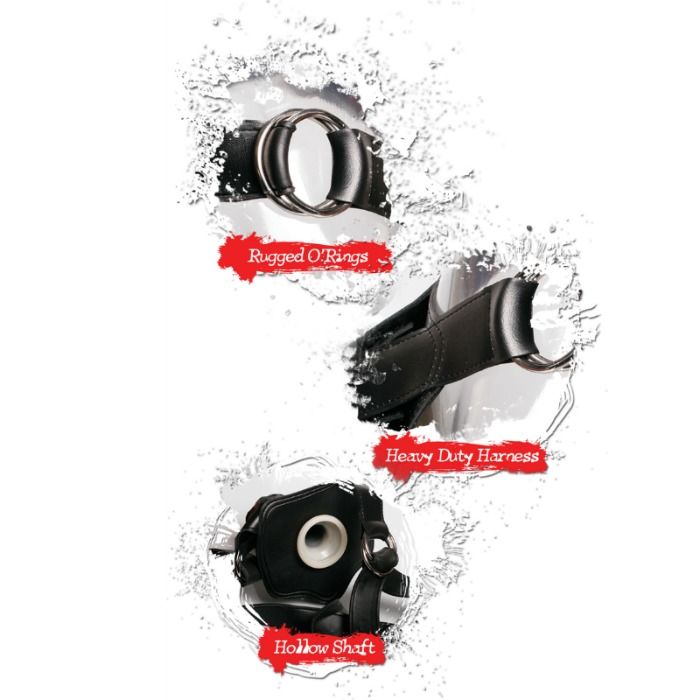 FETISH FANTASY EXTREME - STRAP-ON HUECO NEGRO