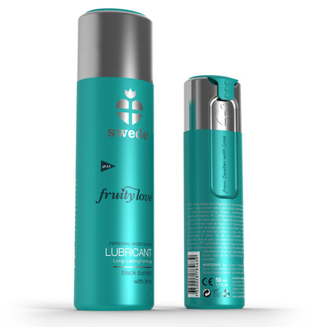 SUECO - LUBRICANTE FRUITY LOVE GROSELLA NEGRA LIMA 100 ML