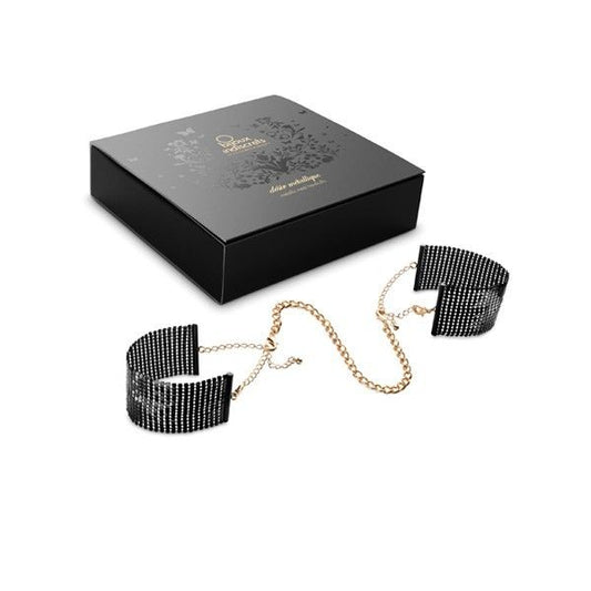 BIJOUX - ESPOSAS DE MALLA METÁLICA NEGRA DÉSIR MÉTALLIQUE