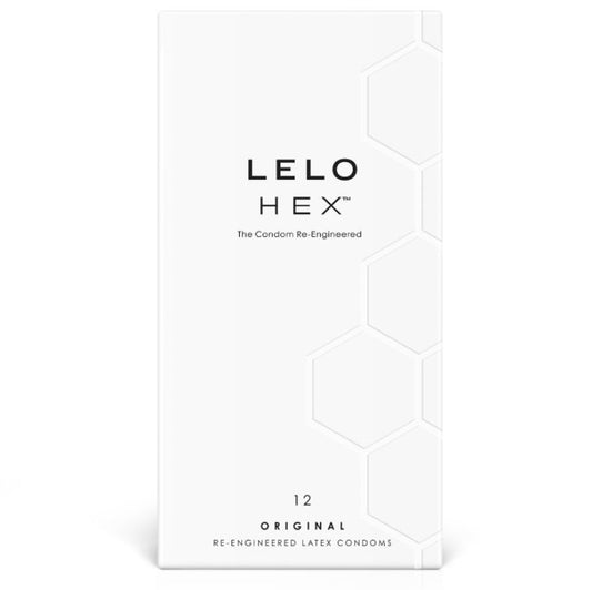 LELO - CONDONES HEX CAJA 12 UNIDADES