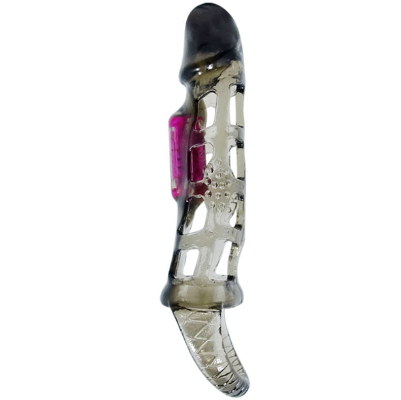 BAILE - EXTENSION DE PÉNIS AVEC VIBRATION ET SANGLE 13,5 CM
