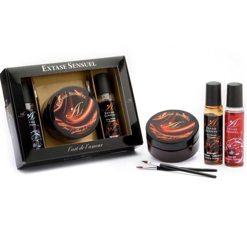 EXTASE SENSUAL - KIT APHRODISIAQUE POUR COFFRET CHOCOLAT