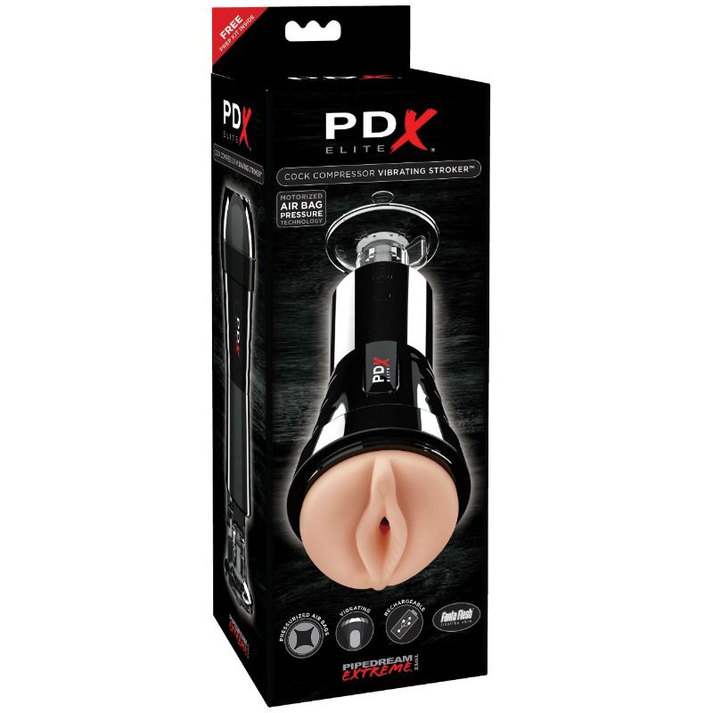 PDX ELITE - COMPRESOR DE PENE CON VIBRACIÓN