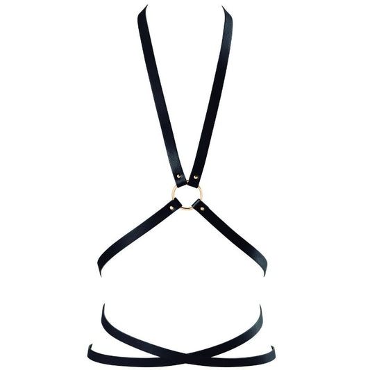 BIJOUX INDISCRETS MAZE - ARNÉS MULTIVÍAS NEGRO