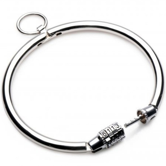METAL DURO - COLLAR DE METAL CIERRE COMBINADO 12 CM