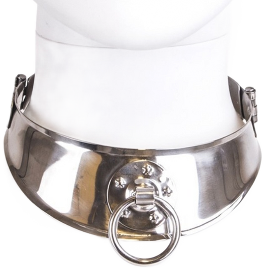 METAL DURO - COLLAR DE SUJECIÓN CON ANILLA