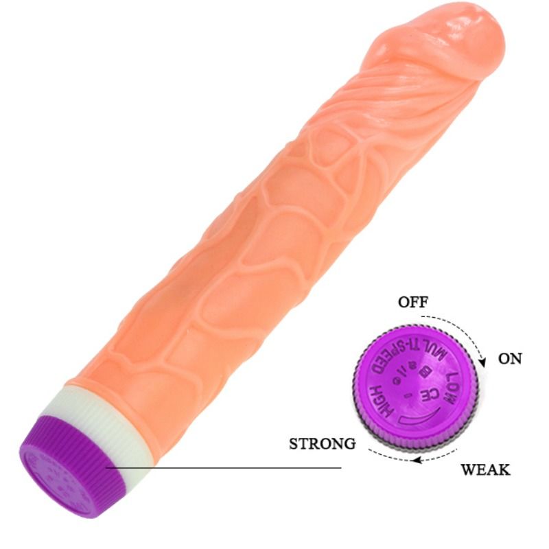 BAILE - ONDAS DE PLACER VIBRADOR REALISTA 22,5 CM