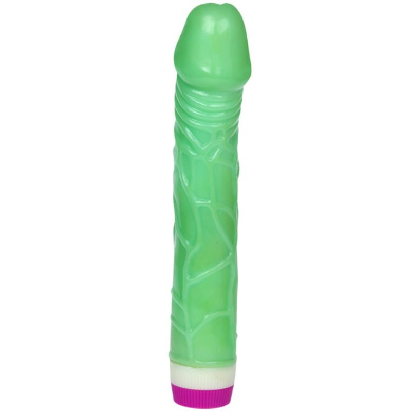 BAILE - VIBRADOR ONDAS DE PLACER 23 CM VERDE