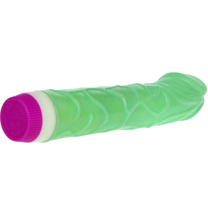 BAILE - VIBRADOR ONDAS DE PLACER 23 CM VERDE