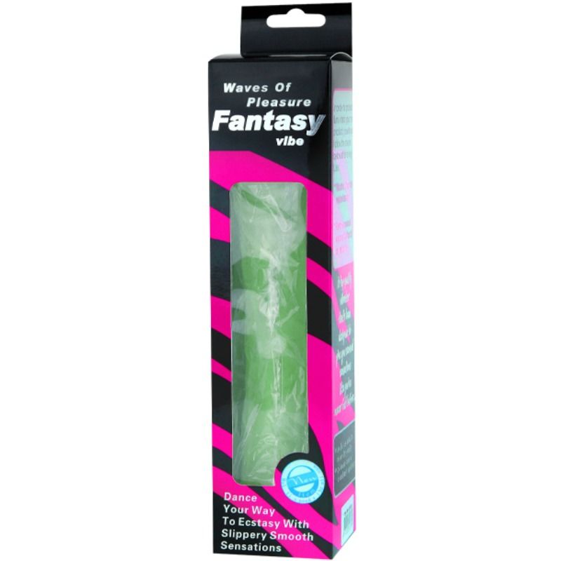 BAILE - VIBRADOR ONDAS DE PLACER 23 CM VERDE