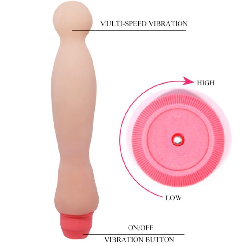 BAILE - VIBRADOR ESPINAL FLEXI VIBE SENSUAL 22 CM