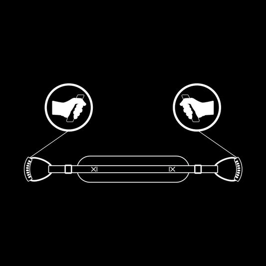 FETISH SUBMISSIVE - ARNÉS ESTILO PERRITO CON FORRO DE NOPRENE