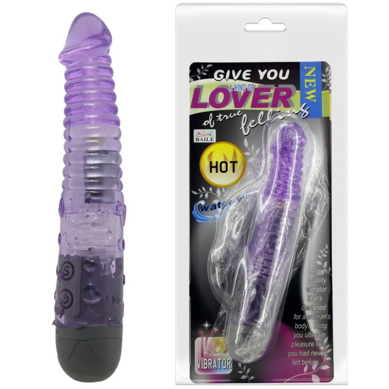 BAILE - DALE A TU AMANTE UNA ESPECIE DE AMANTE VIBRADOR LILA