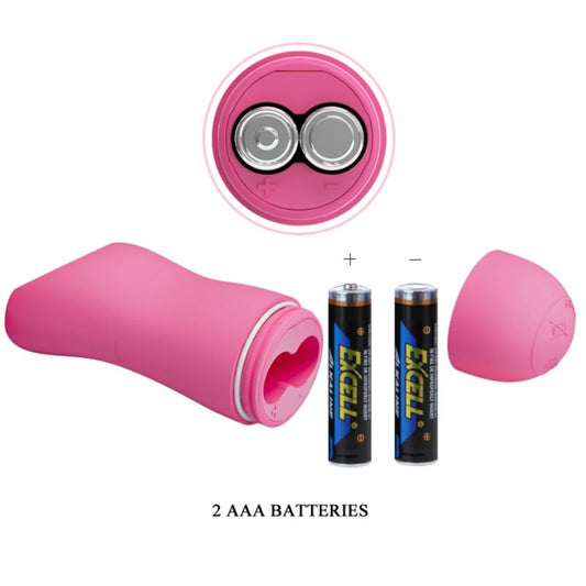 BAILE - PIZZAS ONDA ROMÁNTICA CON VIBRACIÓN Y ELECTROSHOCK FUCSIA